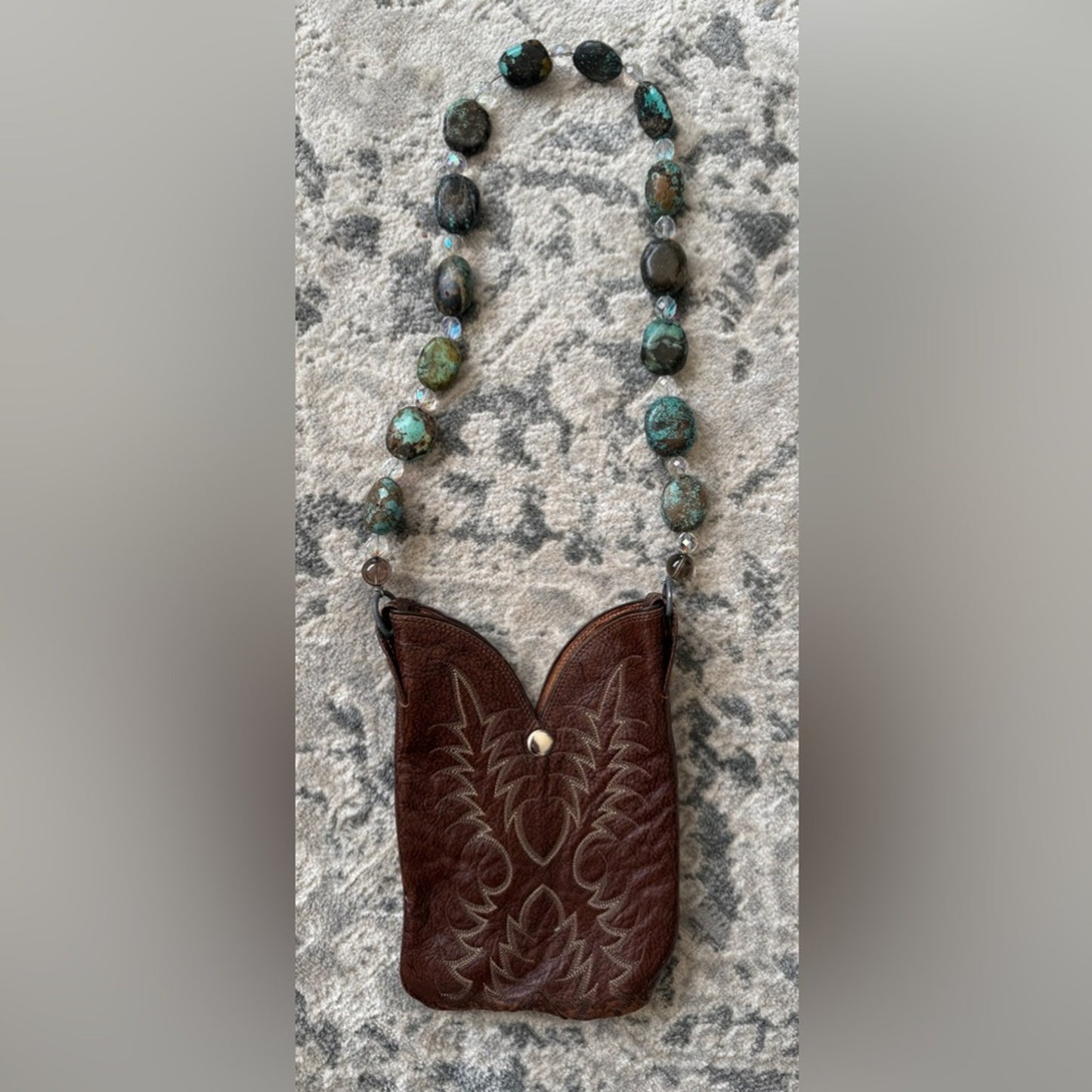 Handmade Cowboy Leather Purse