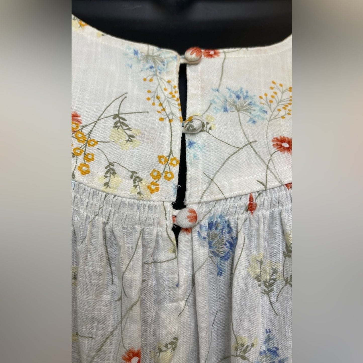 a.n.a Boxy Floral Top