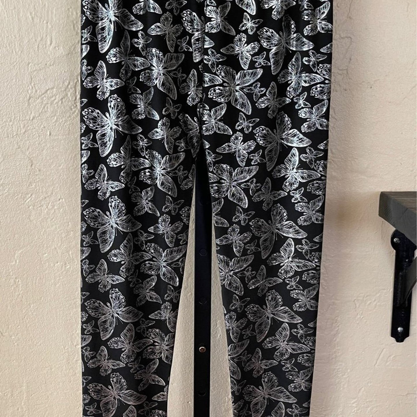 Butterfly Metallic/Silver Leggings