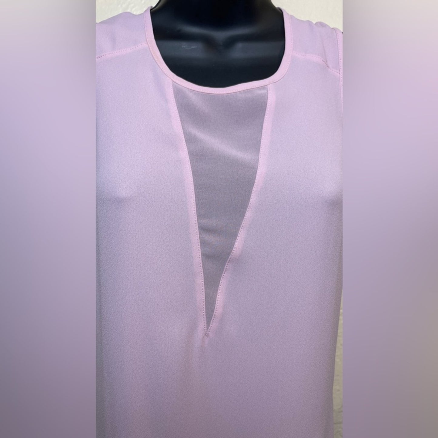 Lavender Express Sleeveless Blouse