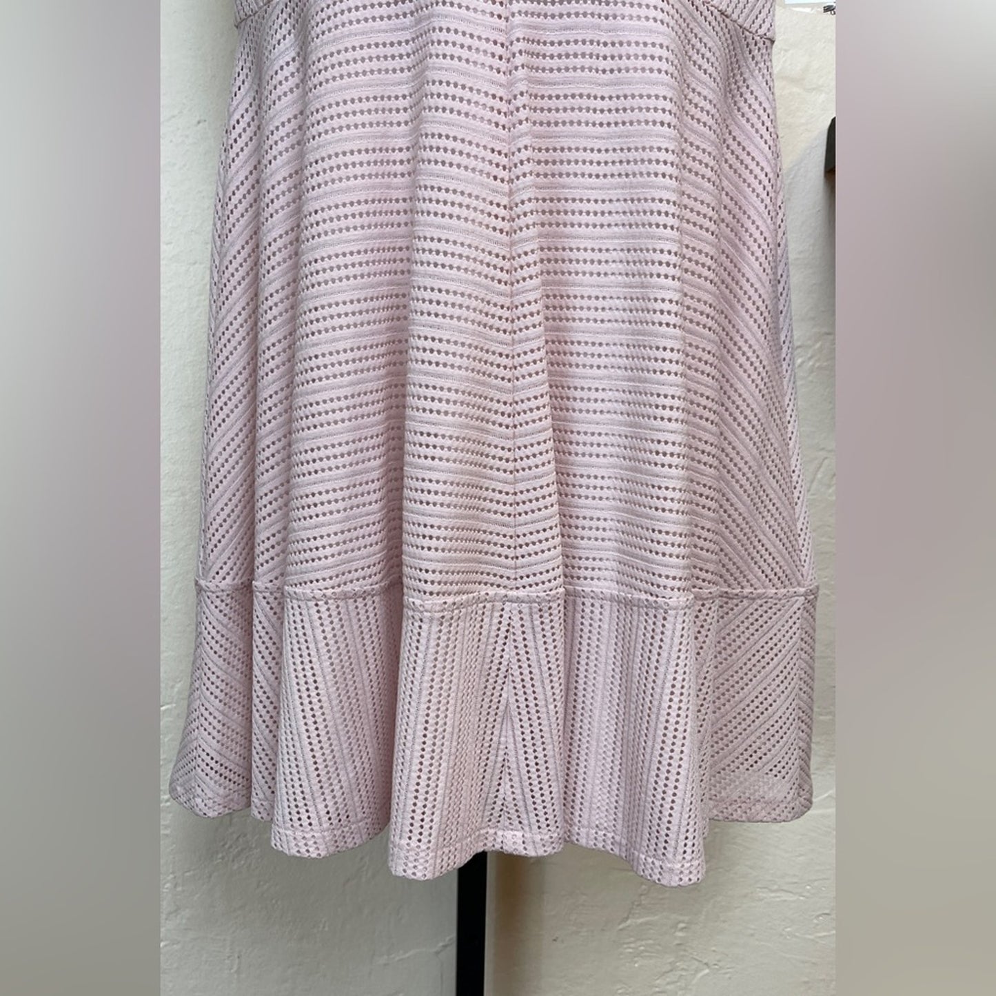 BAR III Coral Mist Sleeveless Lined Fit and Flare Dress