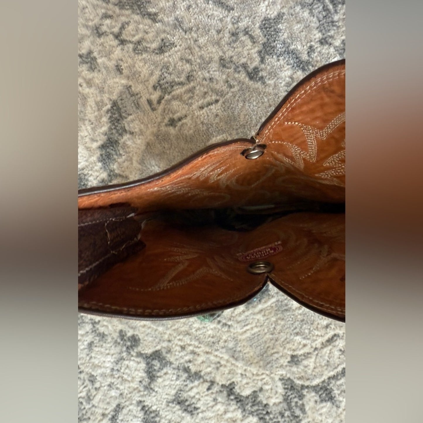 Handmade Cowboy Leather Purse