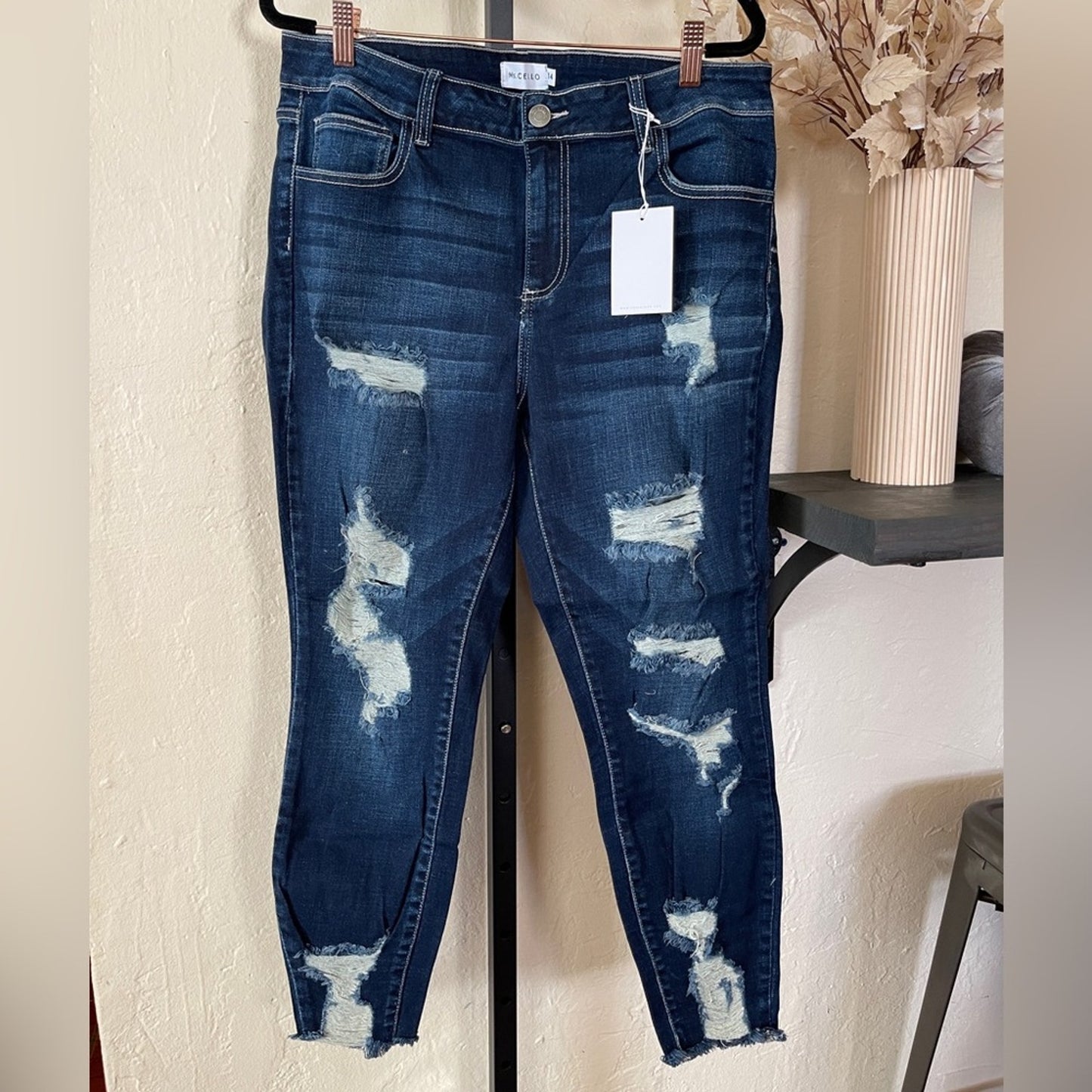 Cello Cropped Skinny Jeans