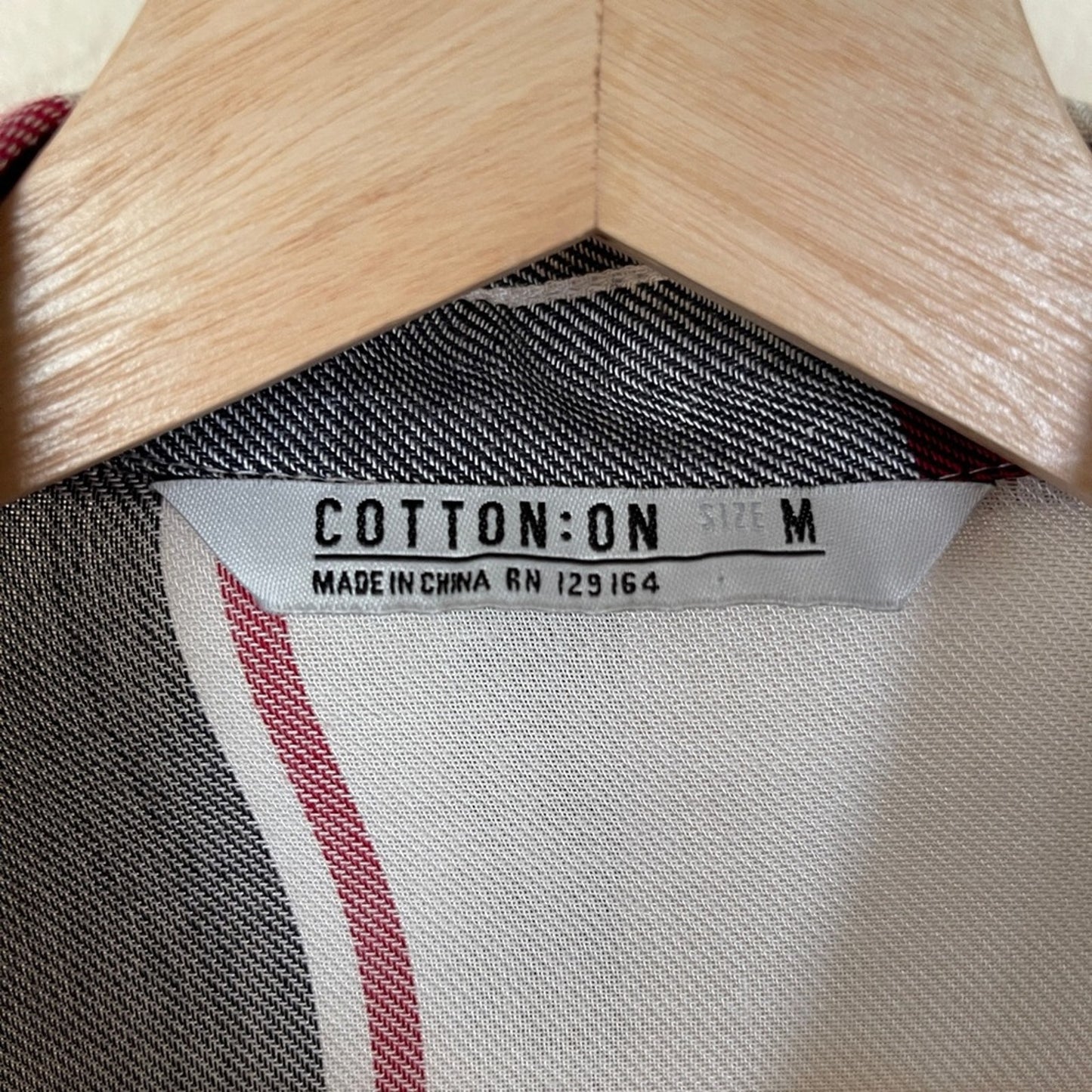 Cotton On Long Sleeve Plaid Shirt