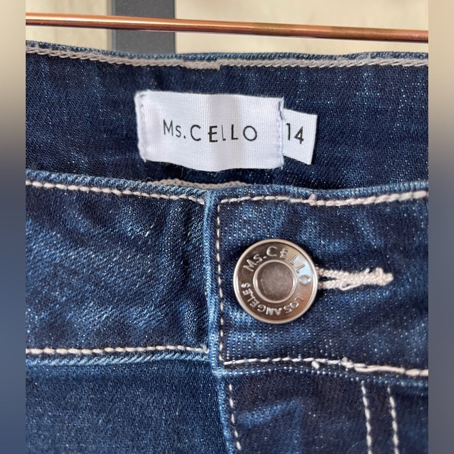 Cello Cropped Skinny Jeans