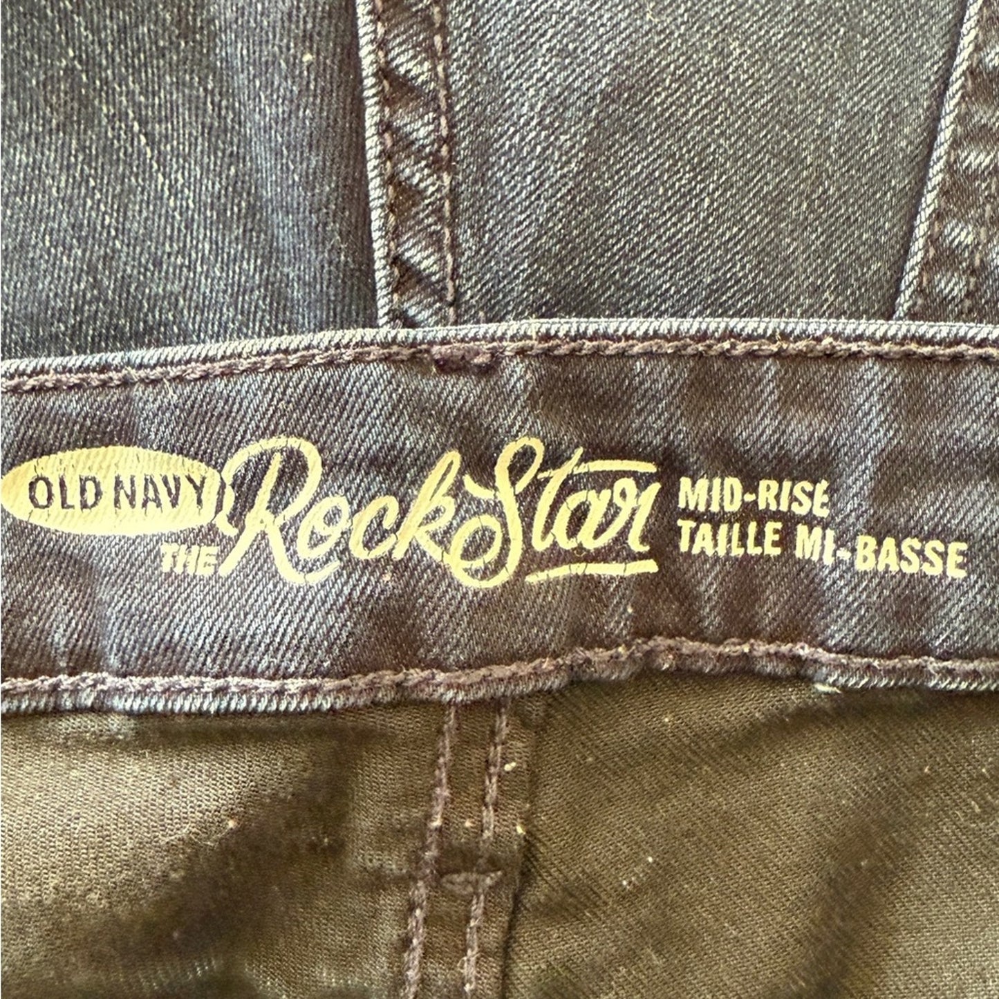 Old Navy The Rockstar Mid Rise Jean