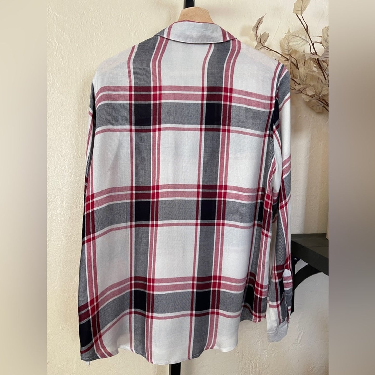 Cotton On Long Sleeve Plaid Shirt