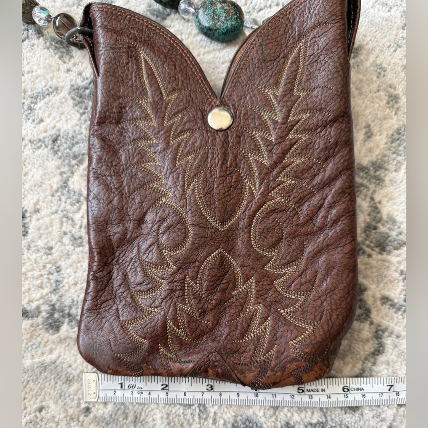 Handmade Cowboy Leather Purse