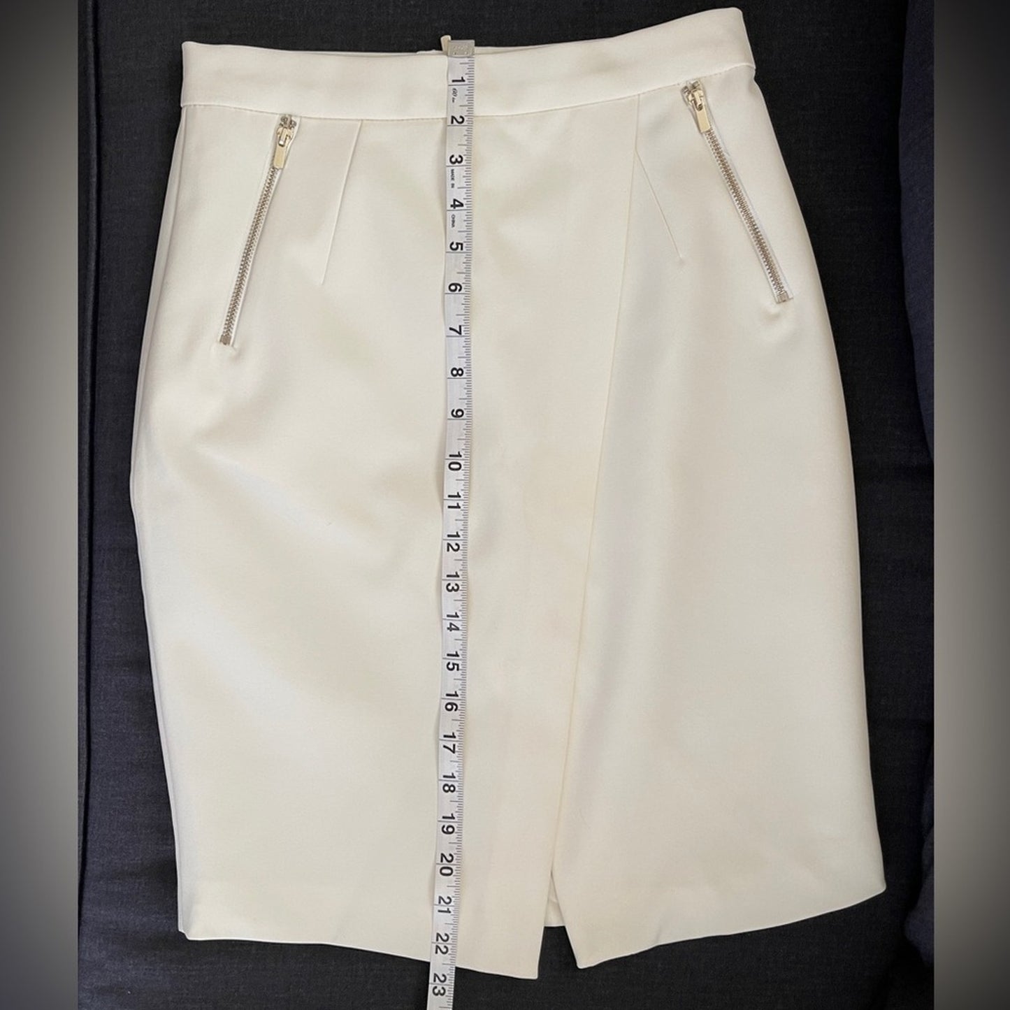 H&M Ivory Pencil Skirt