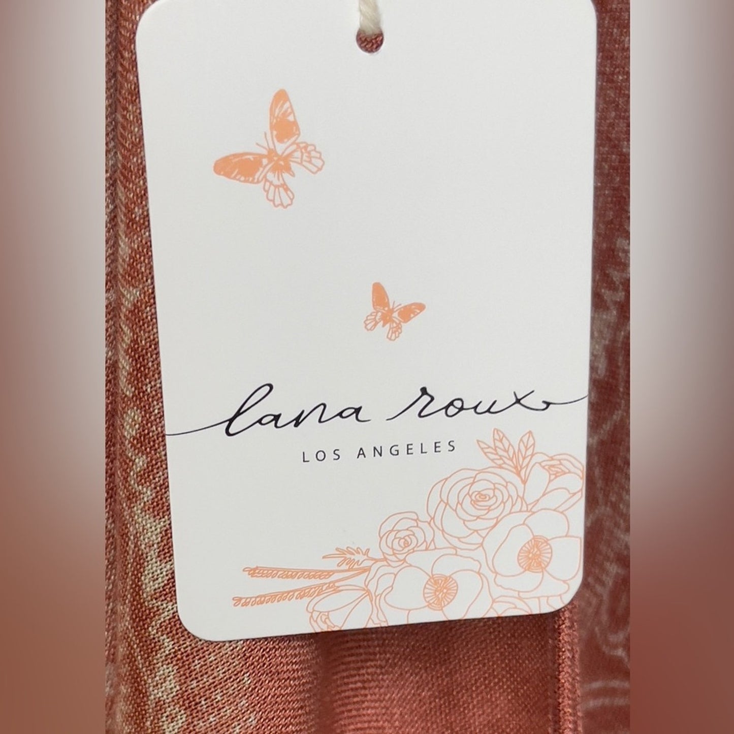 Terra Cotta Print Kimono