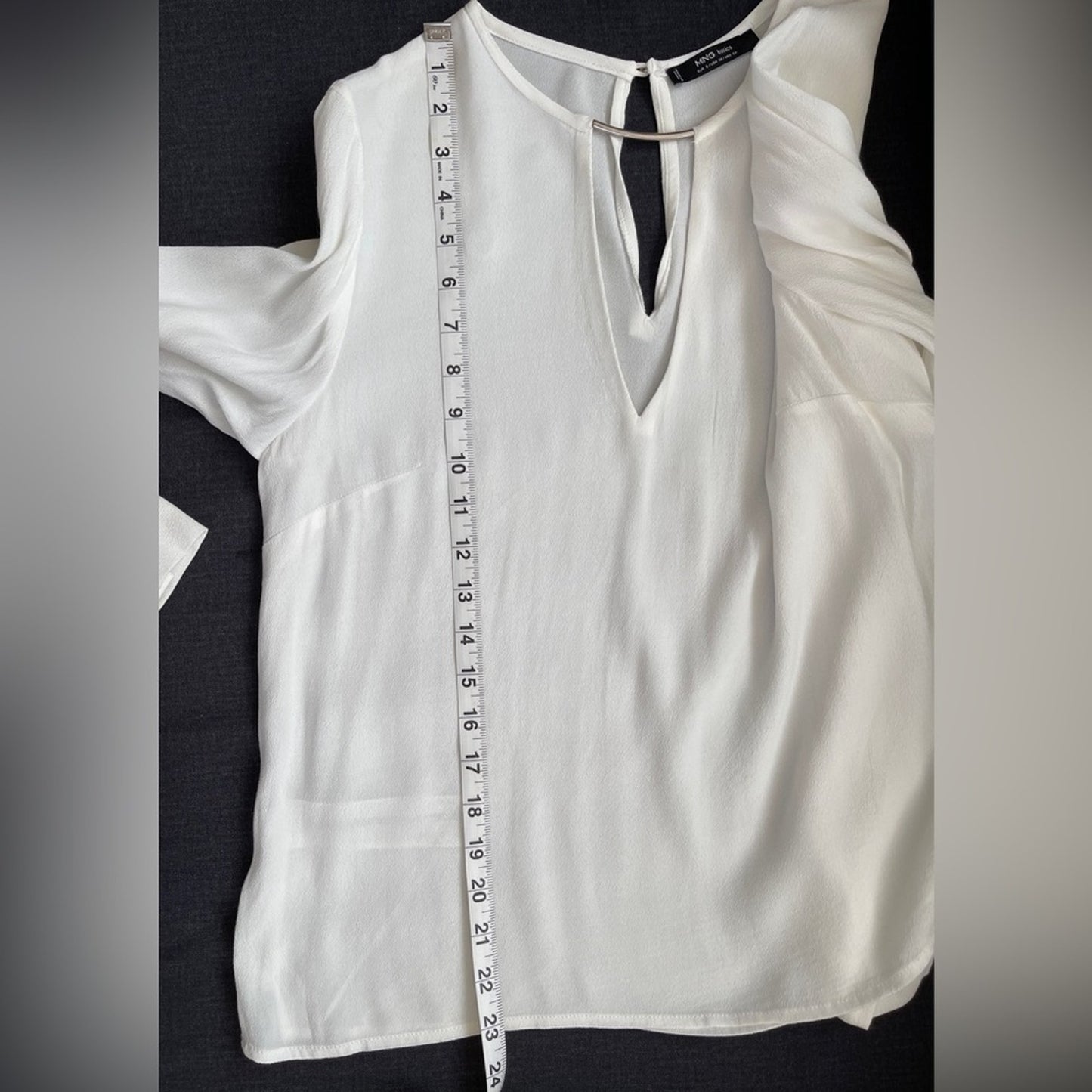 MNG Basics Women's White Blouse