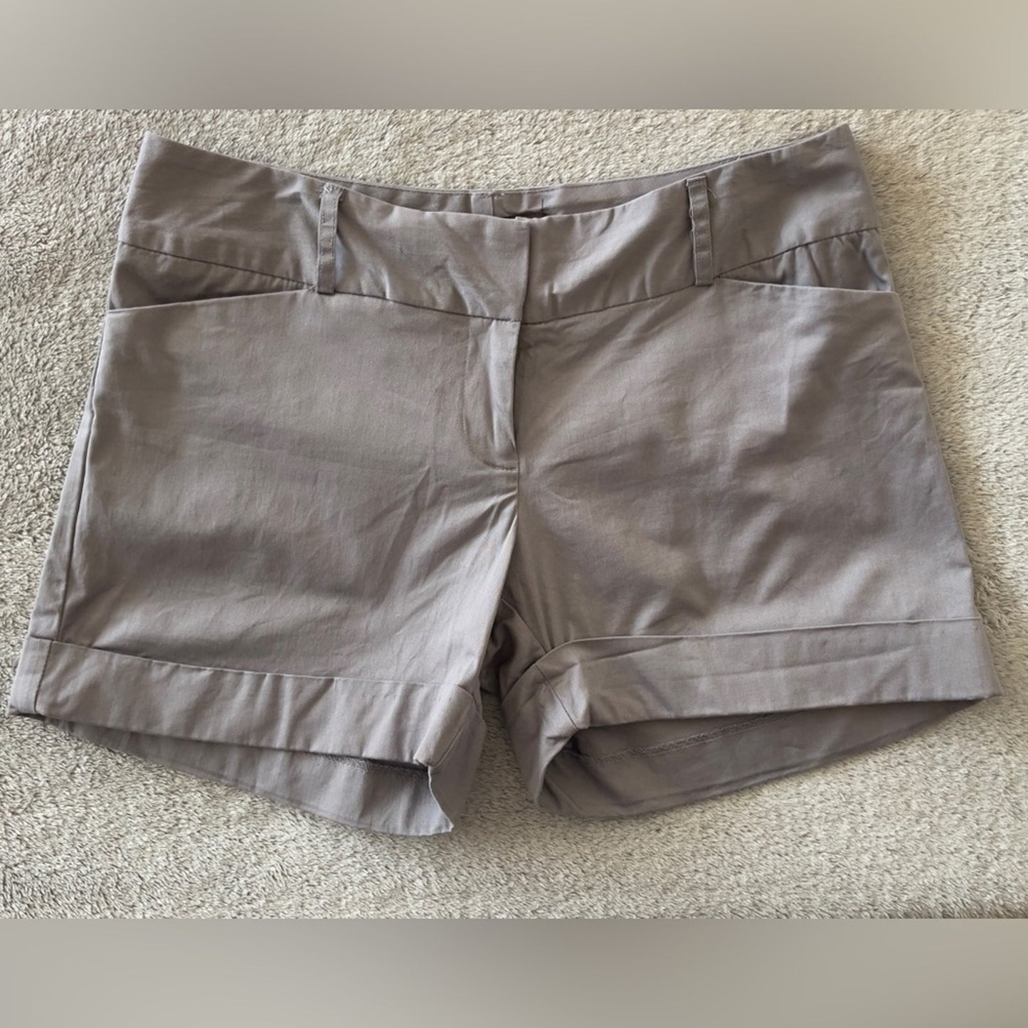 The Limited Gray Cuffed Shorts