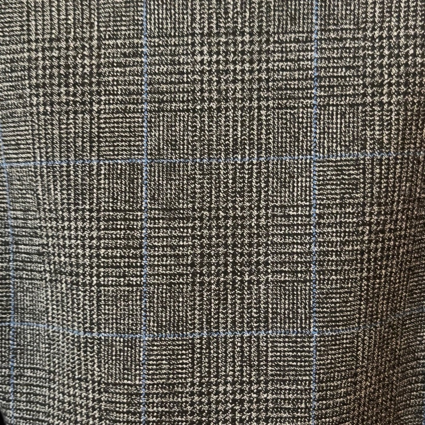 Anne Klein Gray Plaid Dress