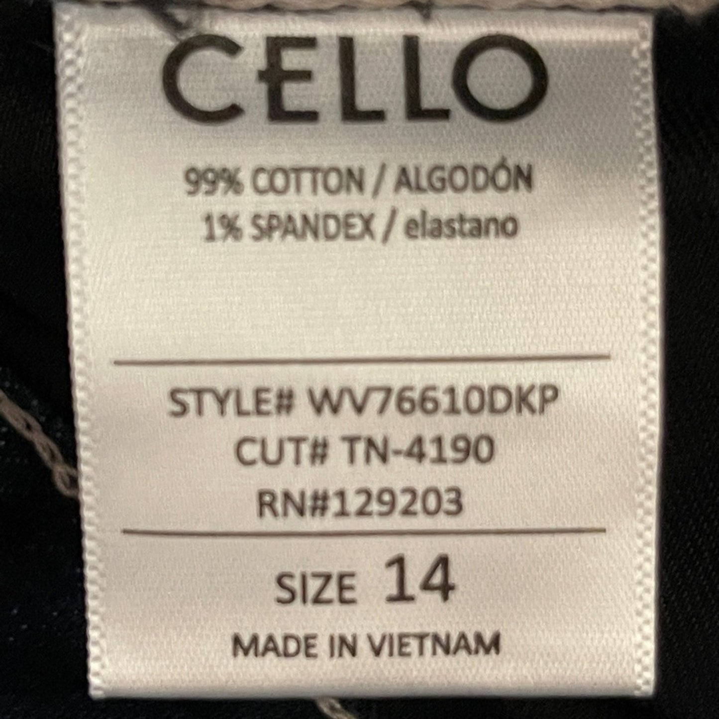 Cello Cropped Skinny Jeans