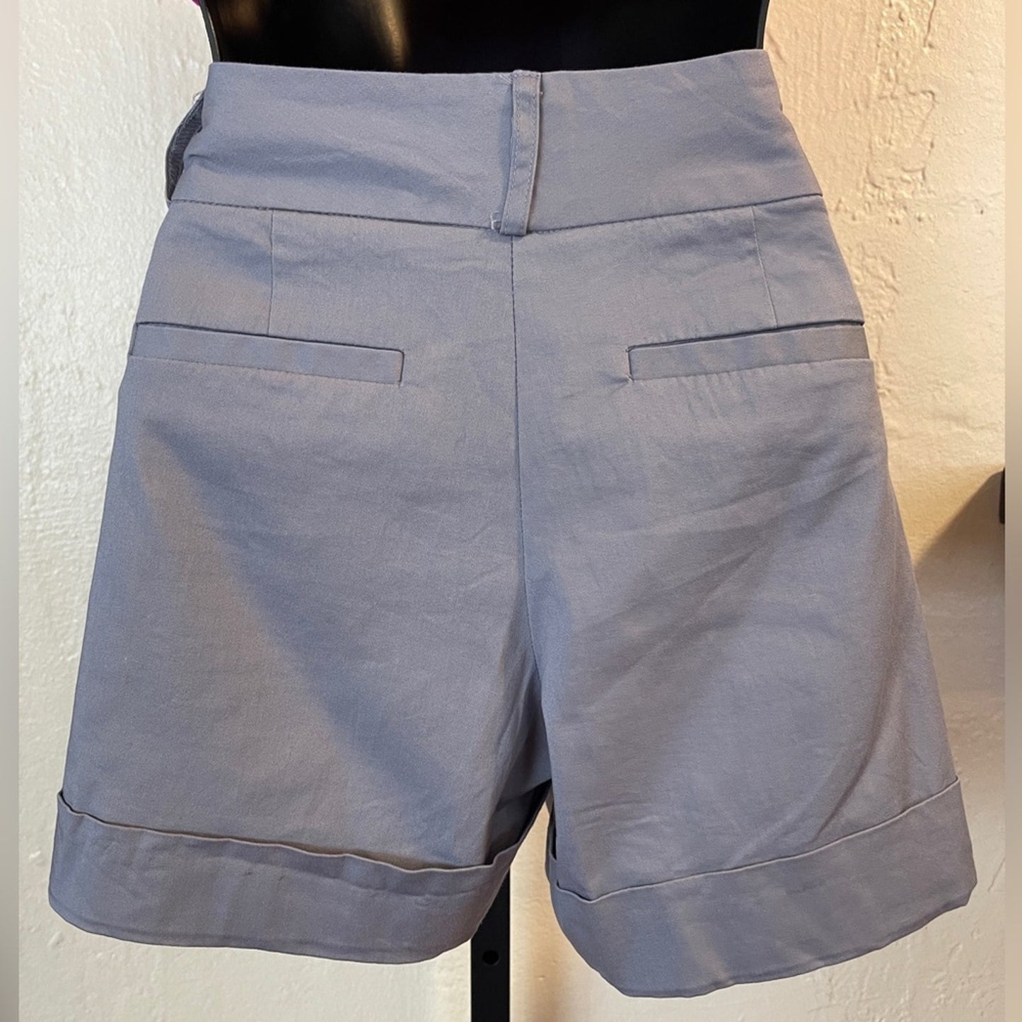 The Limited Gray Cuffed Shorts
