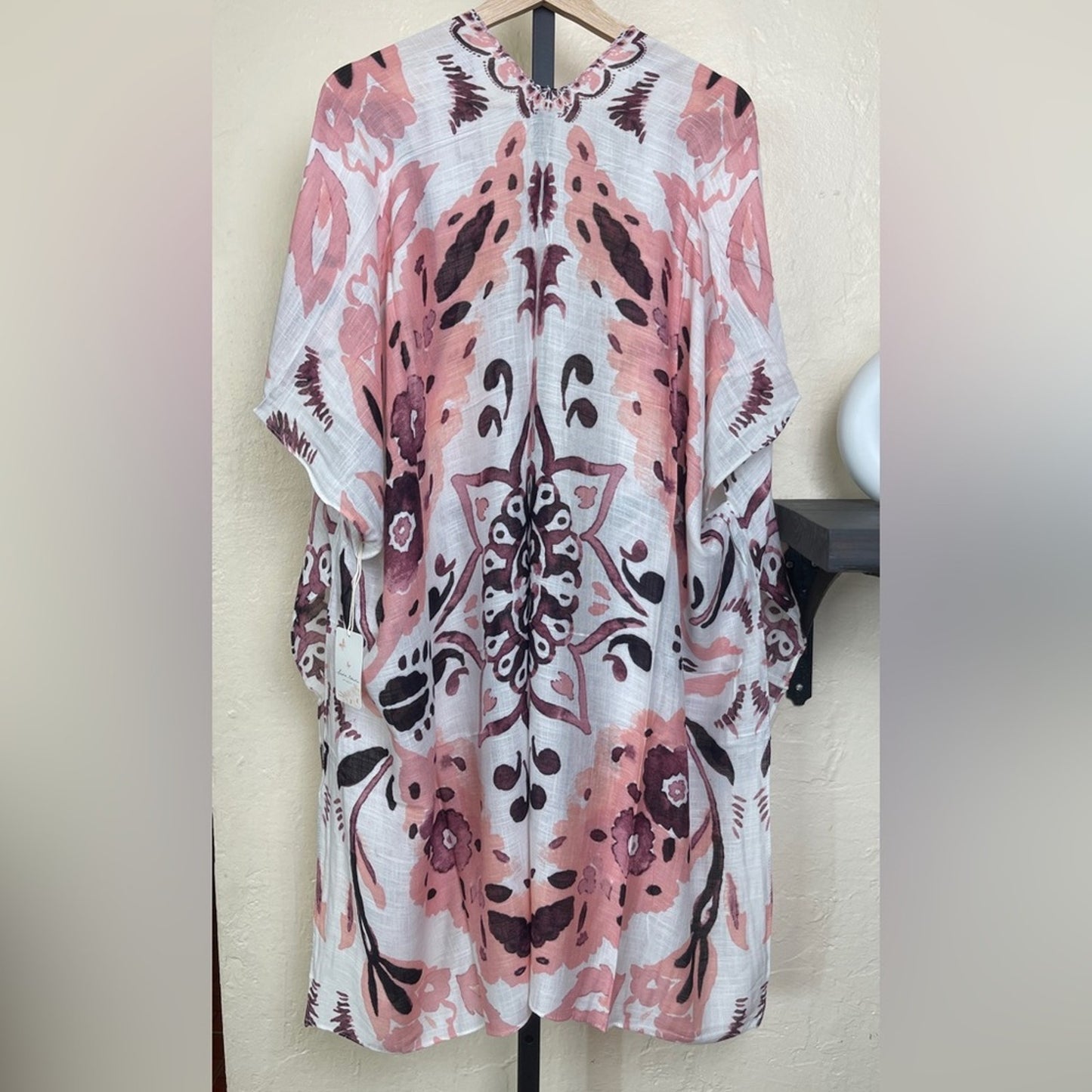 Blushing Blooms Kimono