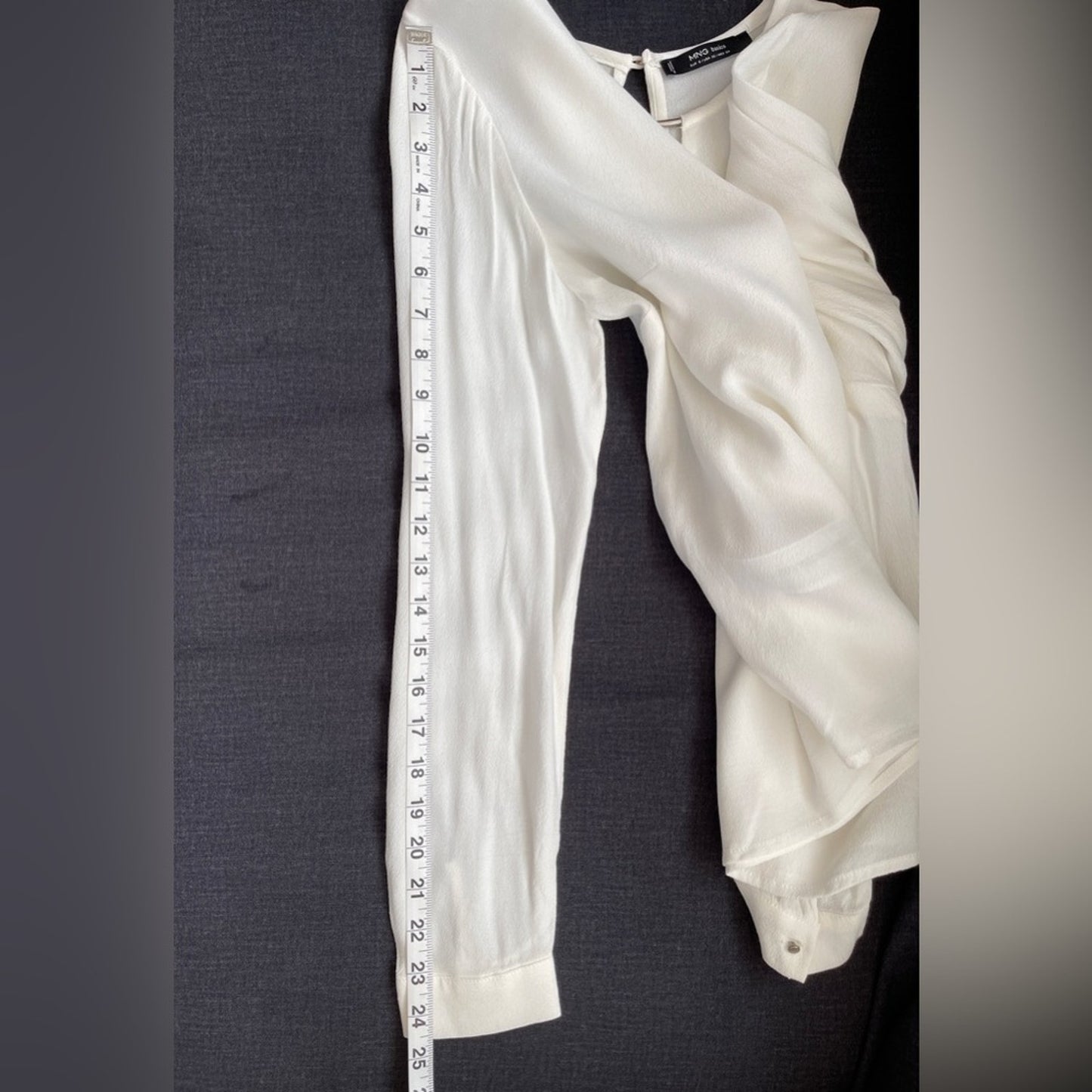 MNG Basics Women's White Blouse