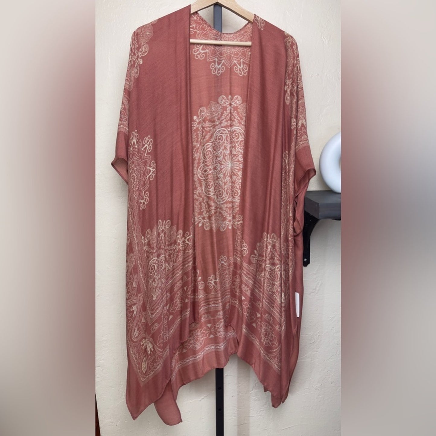 Terra Cotta Print Kimono