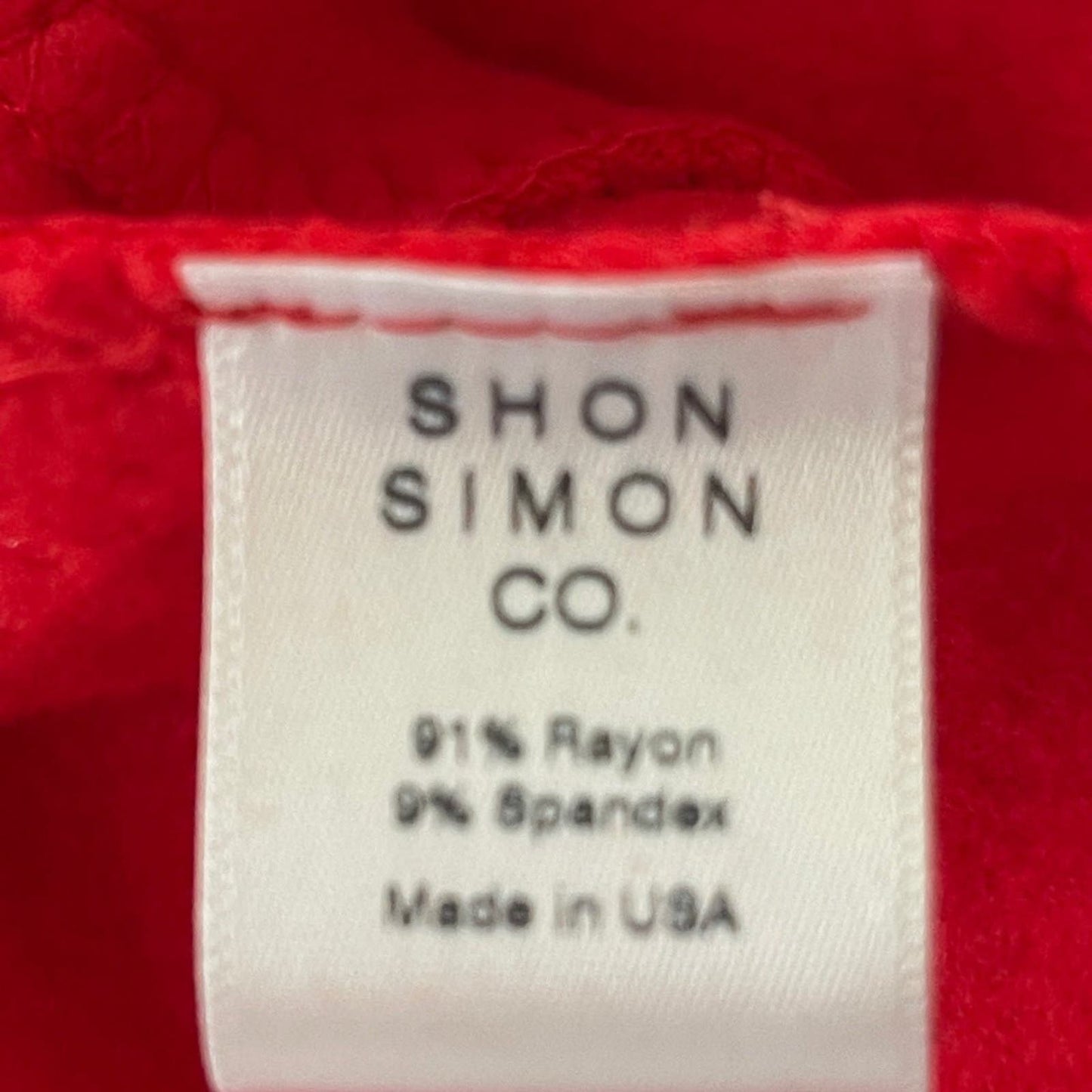 Shon Simon Red Unisex Sweats