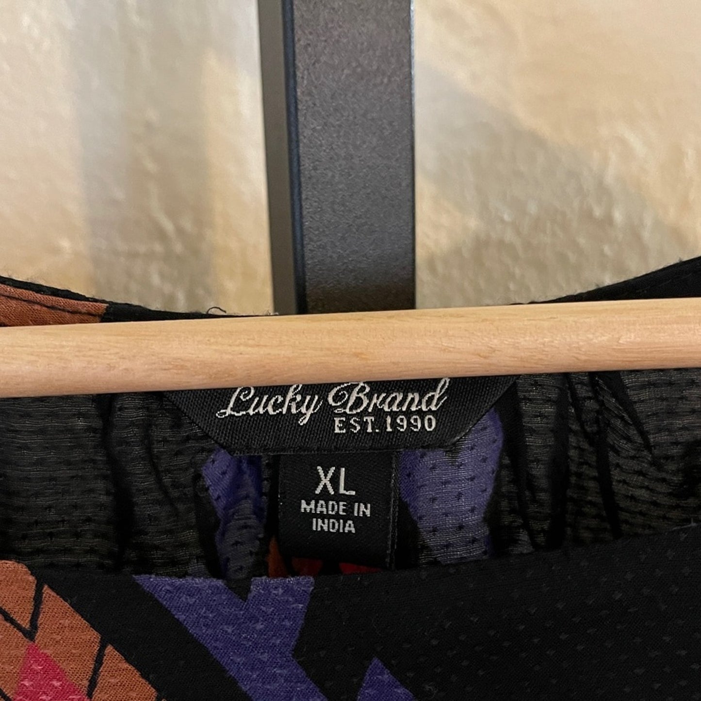 Lucky Brand Aztec Blouse