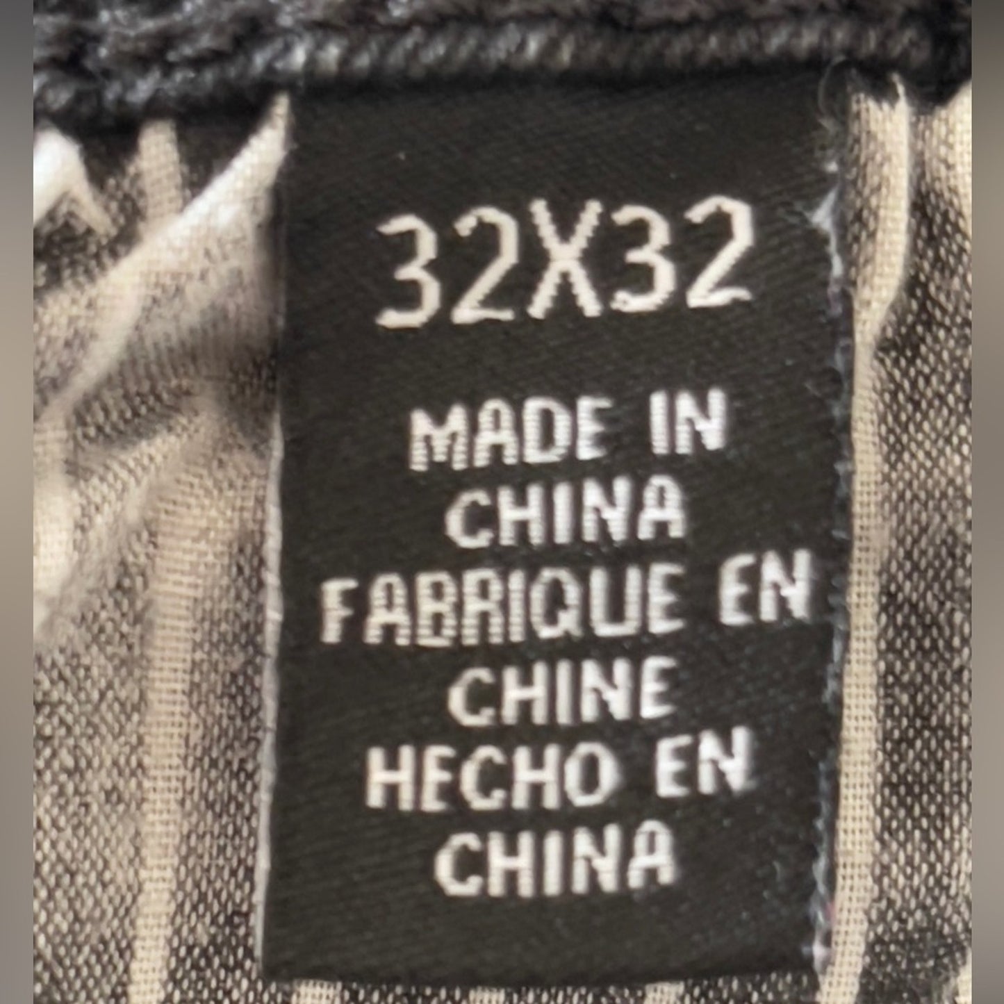 Kenneth Cole Men's Black Slim Fit Straight Leg Denim Jeans