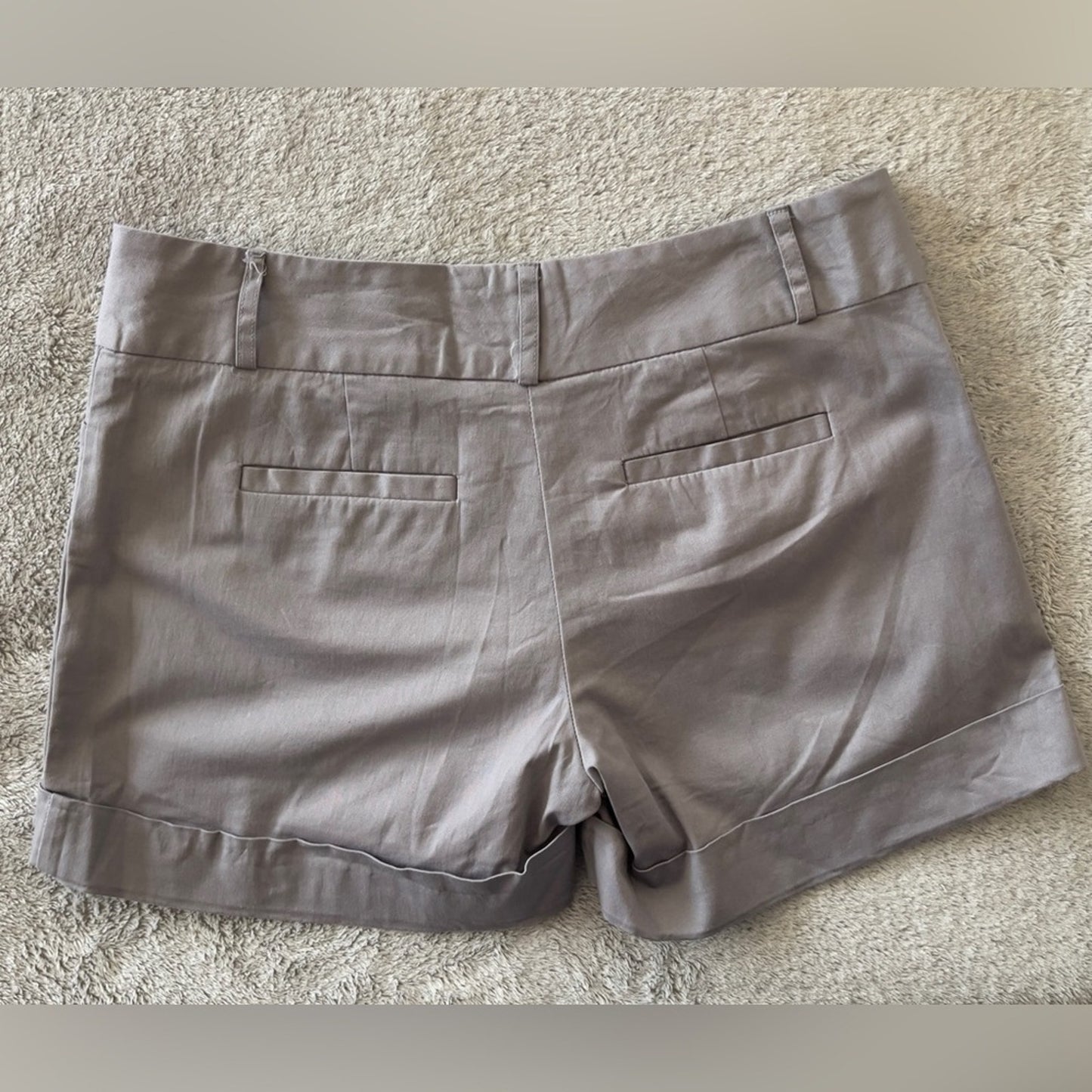 The Limited Gray Cuffed Shorts