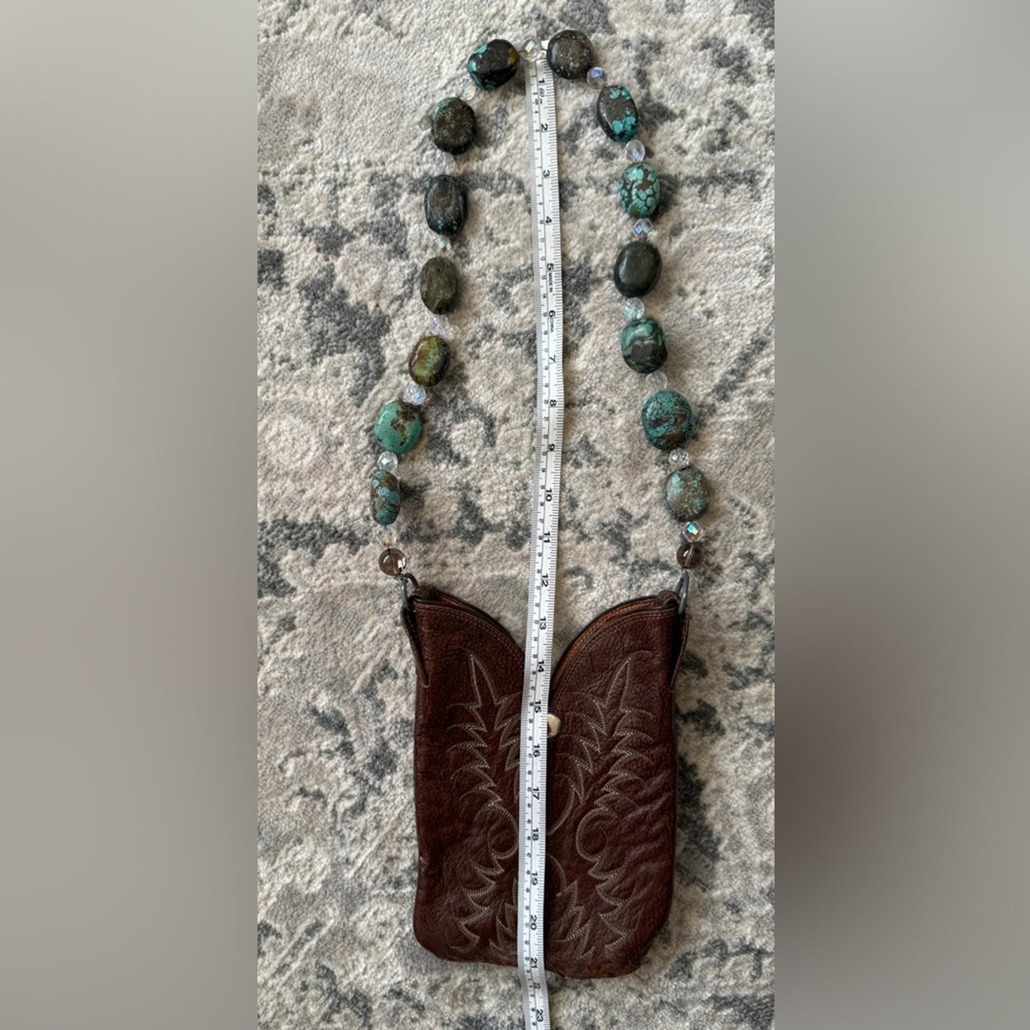Handmade Cowboy Leather Purse