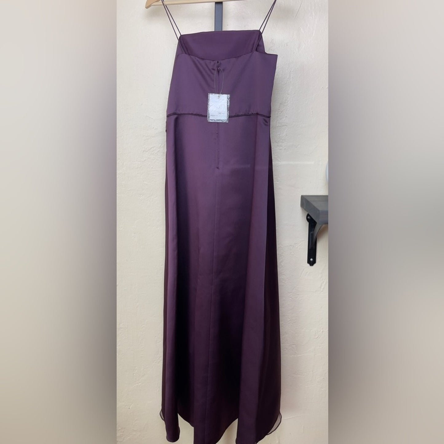 David’s Bridal Plum A-Line JB (junior bride) Dress