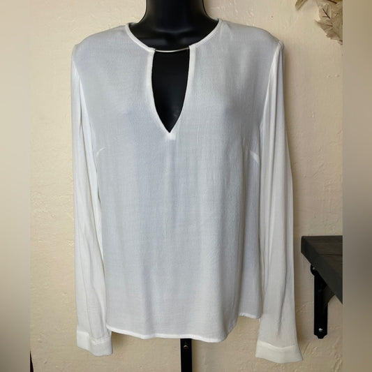 MNG Basics Women's White‎ Blouse