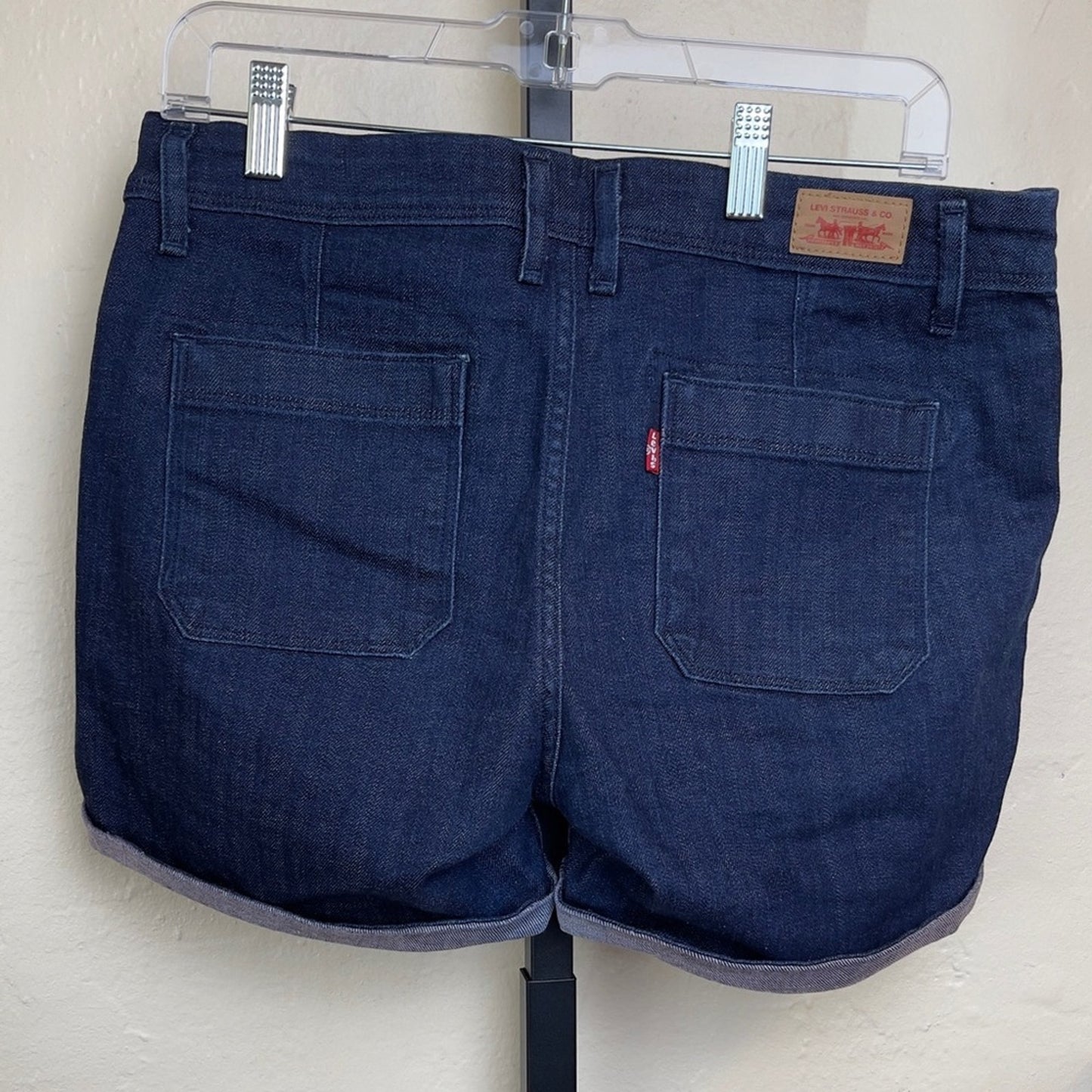 Levi Strauss & Co. Denim Jean Shorts with Cuffs