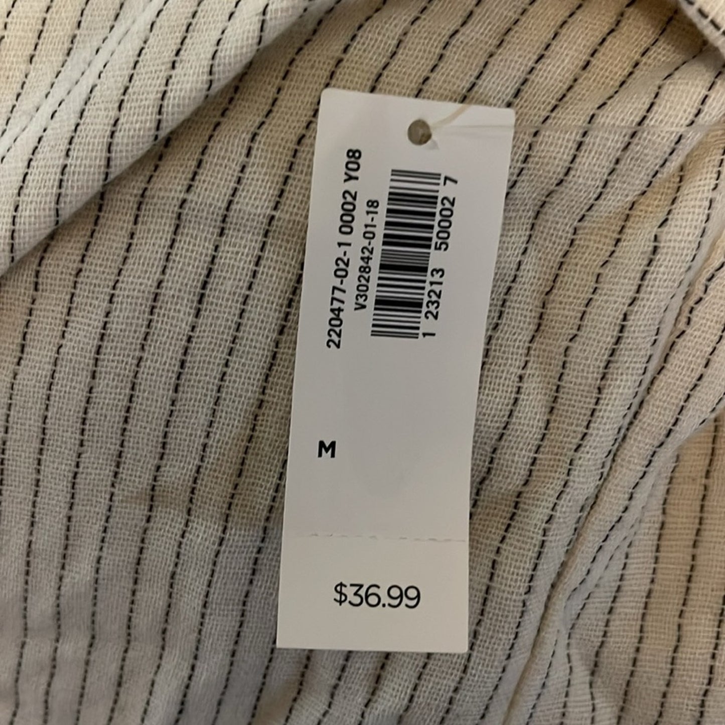 Old Navy Pinstripe Ivory Blazer