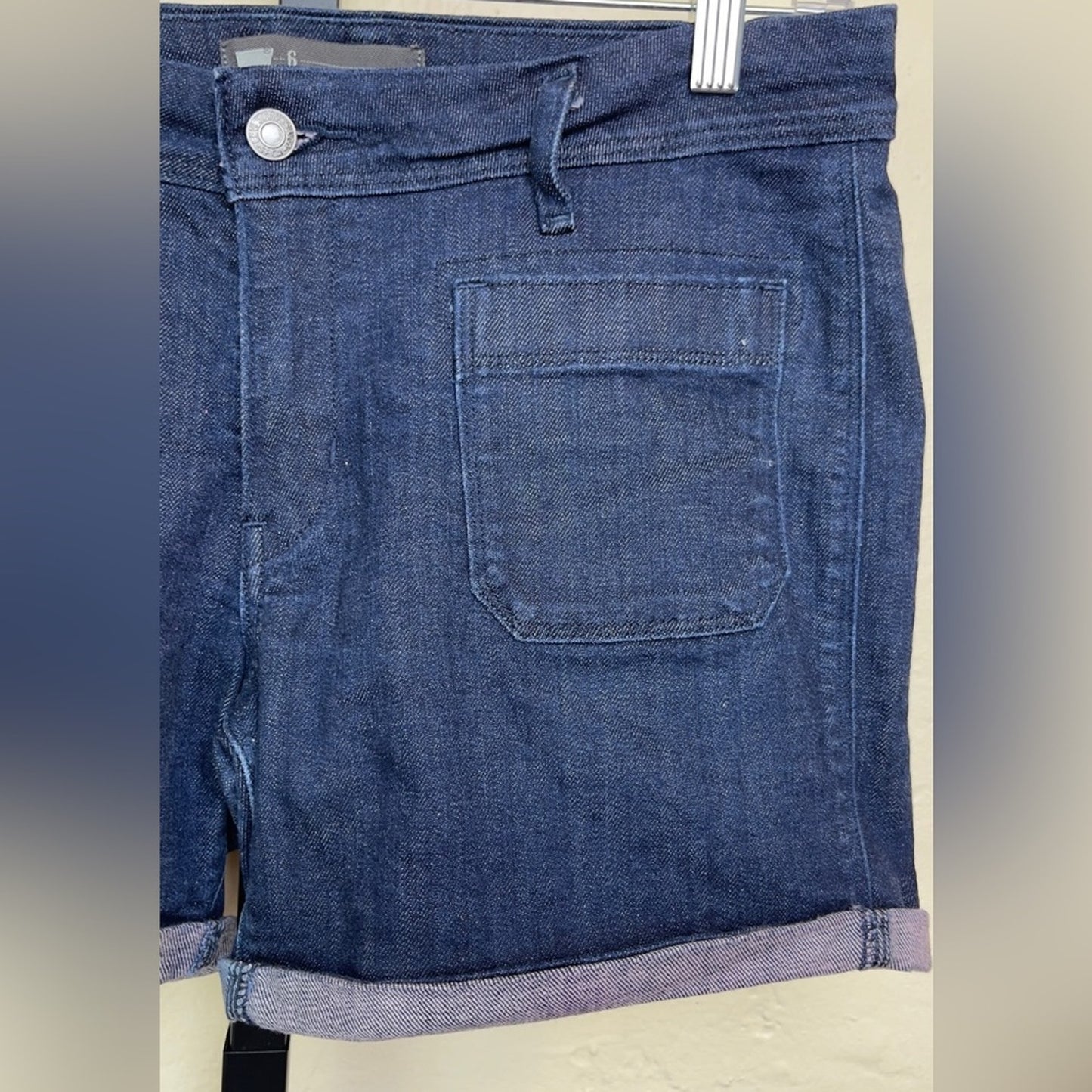 Levi Strauss & Co. Denim Jean Shorts with Cuffs