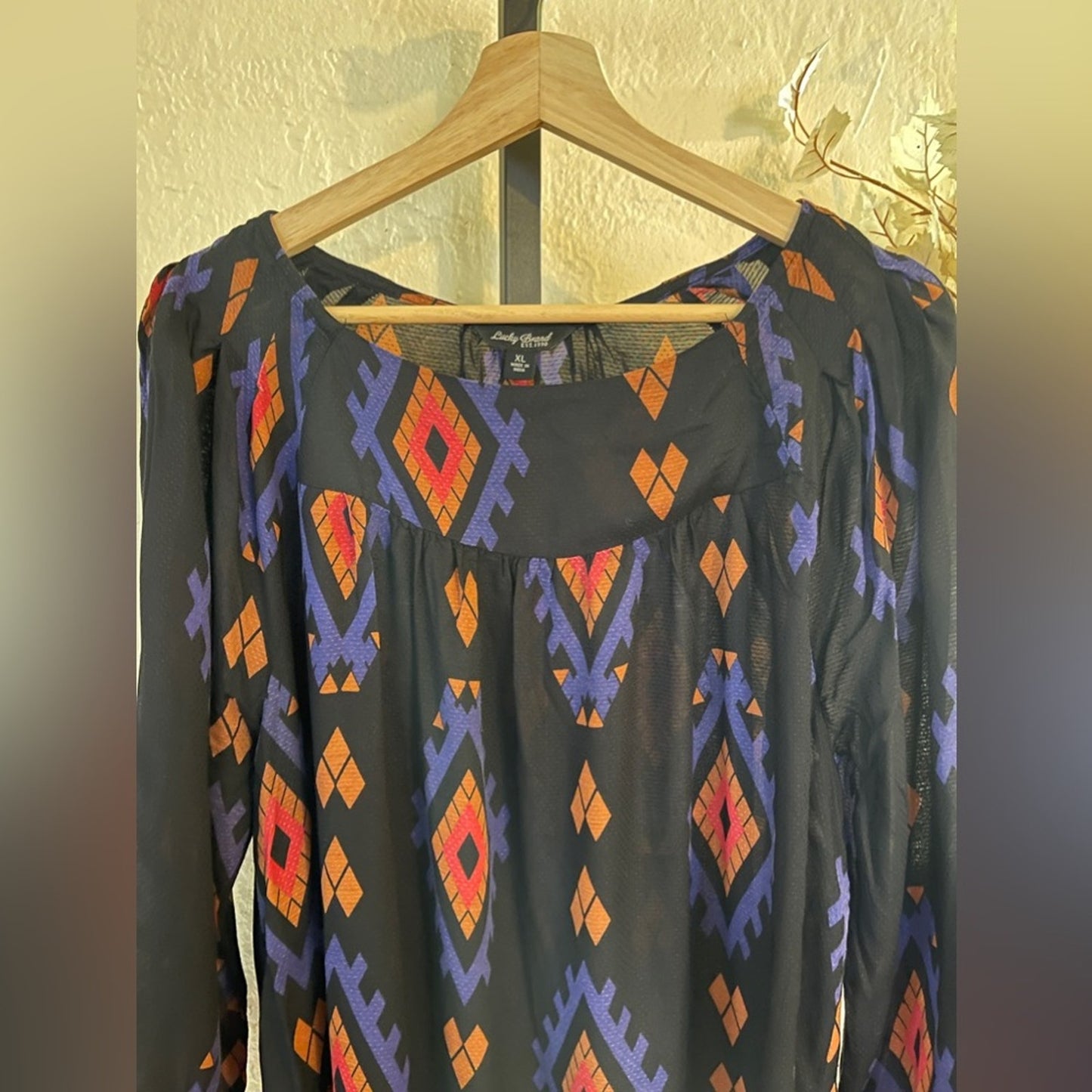 Lucky‎ Brand Aztec Blouse