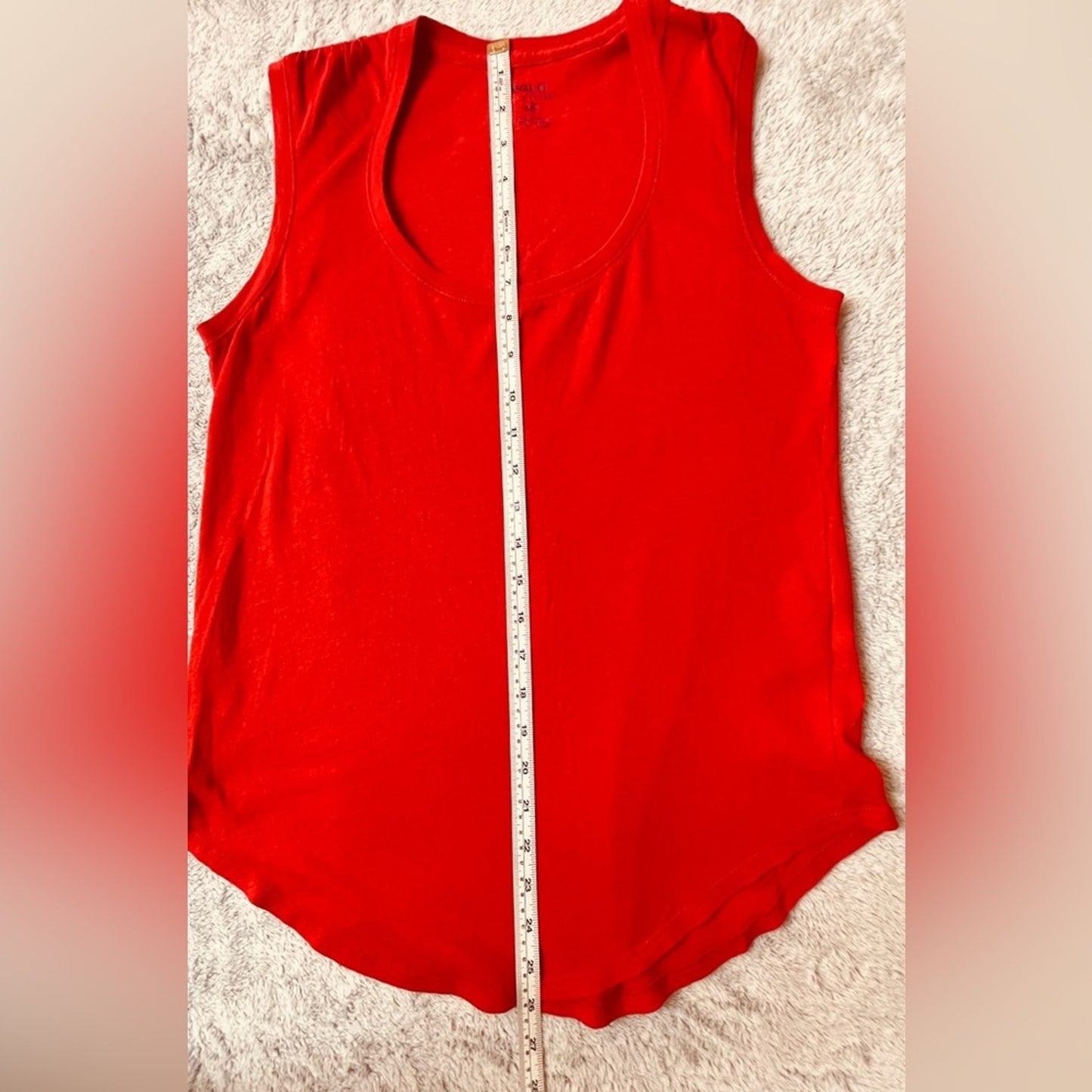 Red Women’s Polo Sleeveless T-shirt