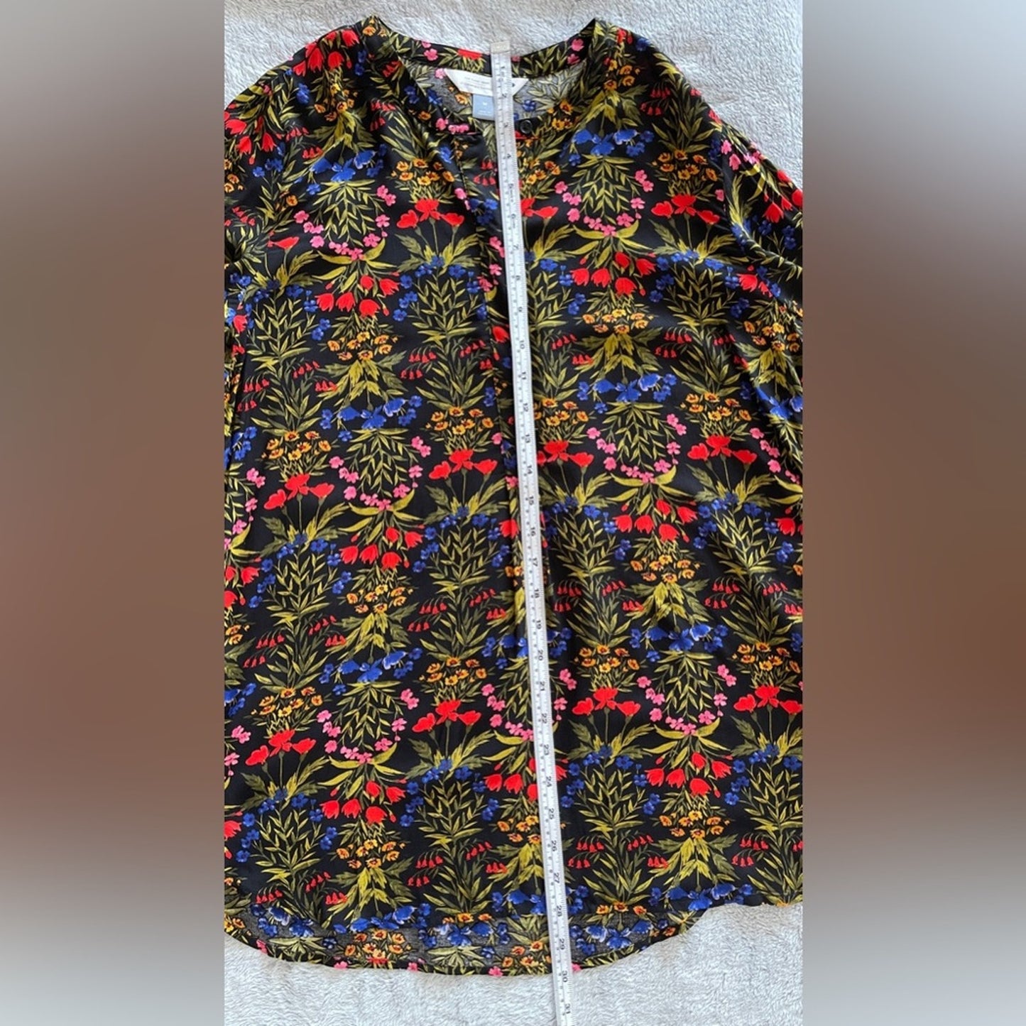 Old Navy Floral Tunic Blouse