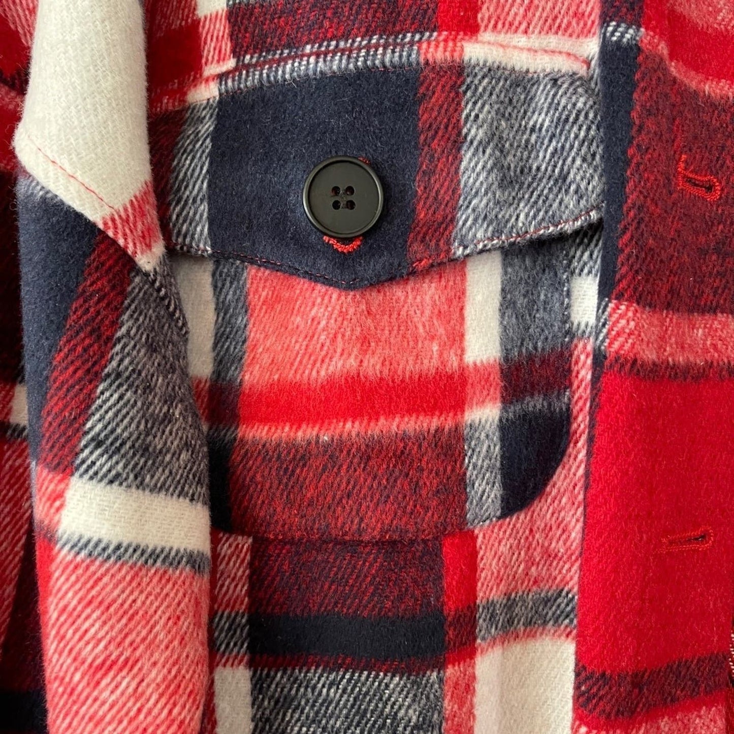 Unishe Plaid Red Shacket