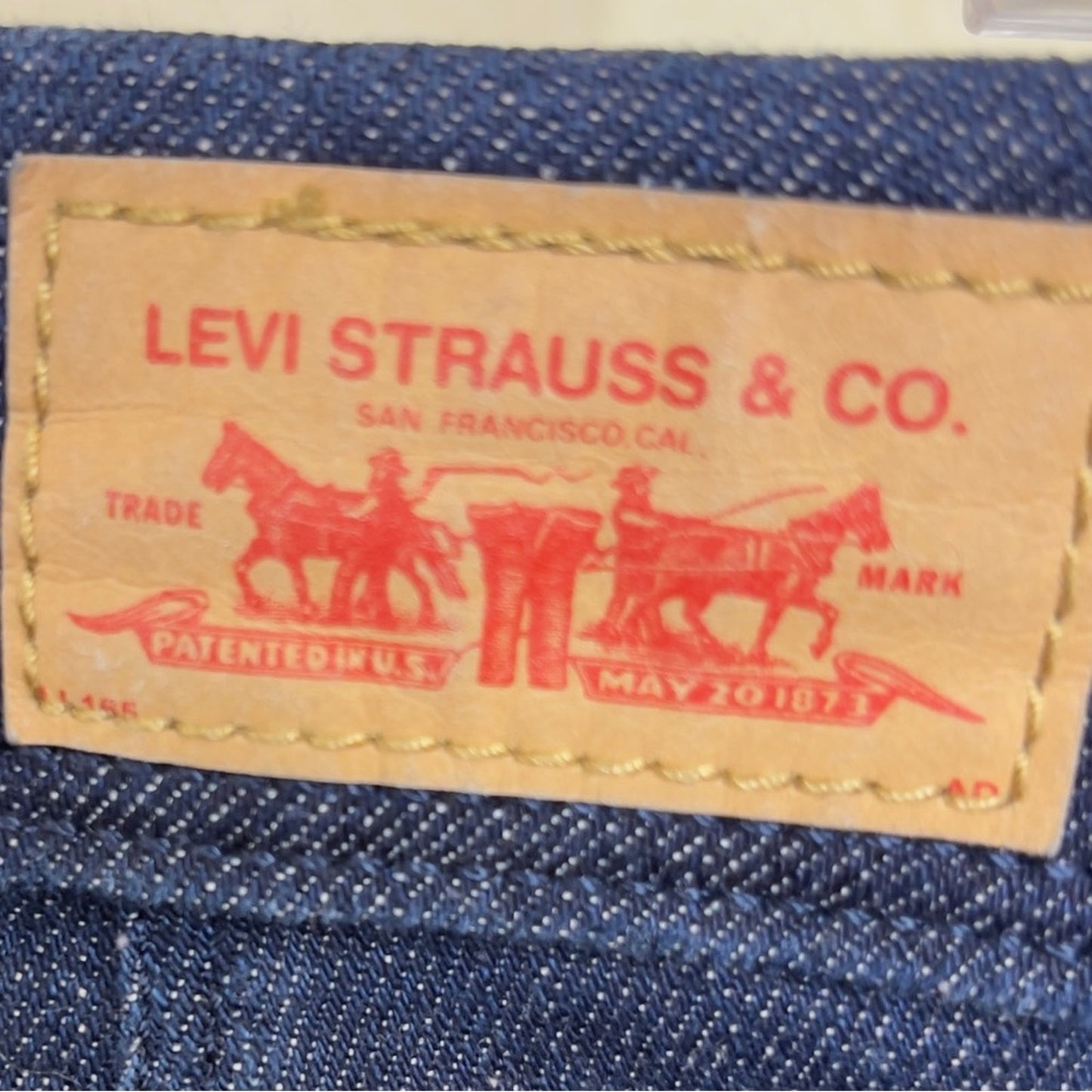 Levi Strauss & Co. Denim Jean Shorts with Cuffs